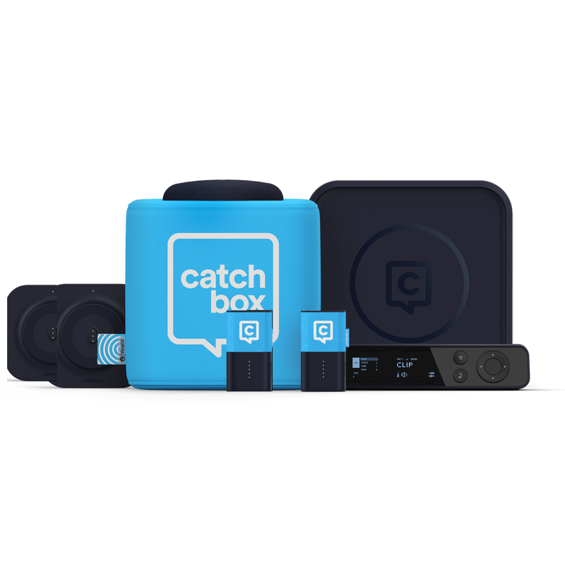 [115250] Catchbox Plus PRO Custom 1 cube + 2 clip