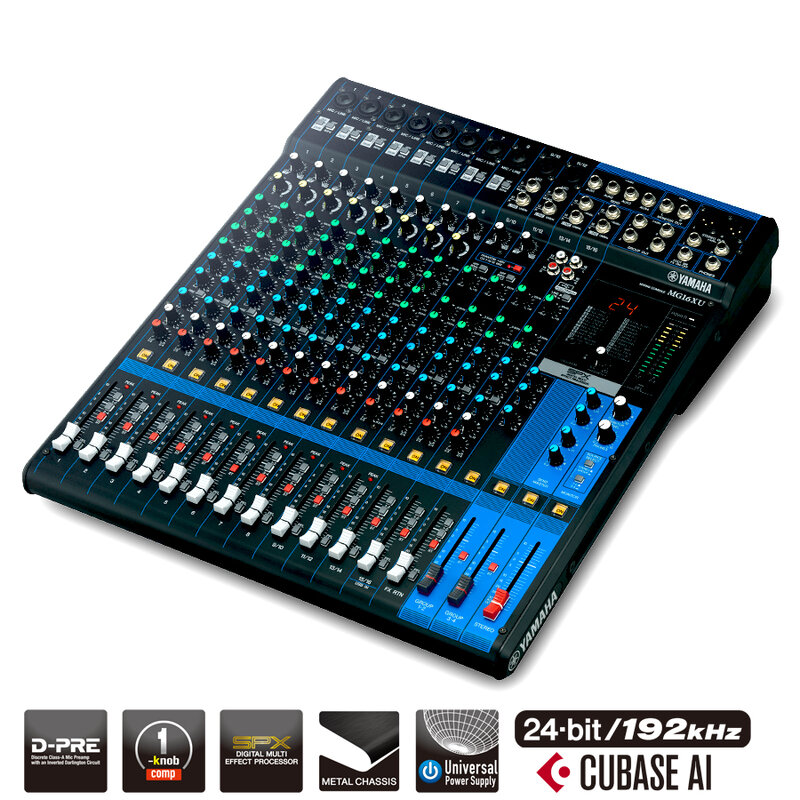 [MG16XU] Yamaha MG16XU Analog mikser m/FX
