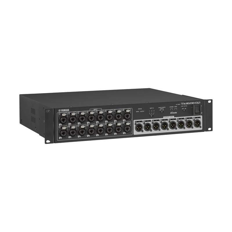 Yamaha TIO1608-D2 Dante rack I/O