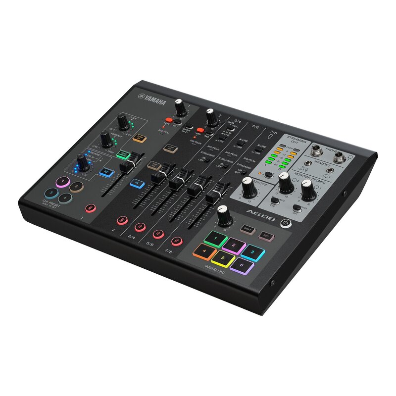 Yamaha AG08 Live Streaming Mixer
