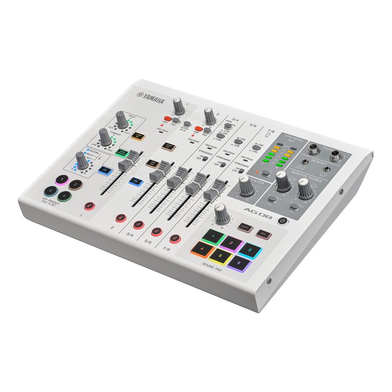 [AG08/W] Yamaha AG08 Live Streaming Mixer