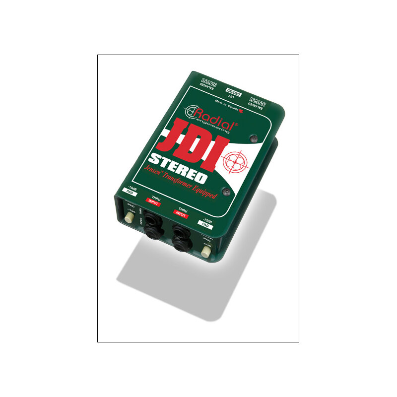 [R800 1012 00] Radial JDI Jensen Stereo Passive DI