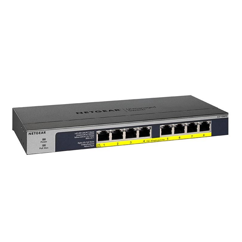 NETGEAR GS108PP POE++