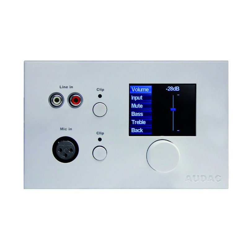 [DW5066/W] Audac DW5066, kontrollpanel for M2, Hvit
