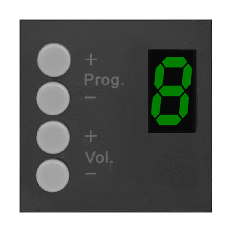 [MWX45/B] Audac MWX45, Veggpanel for MTX - Sort