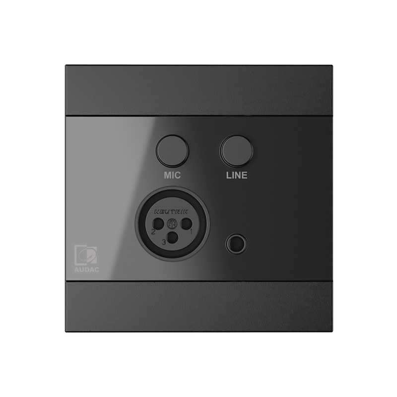Audac WP210 sort Universalpanel