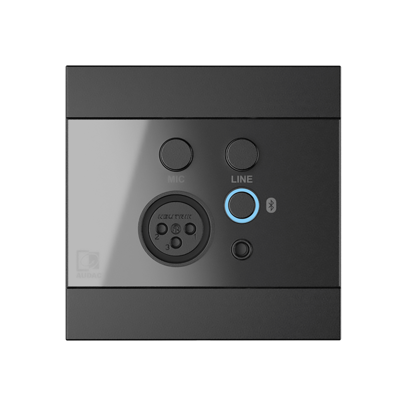 [WP225/B] Audac WP225/B sort Universalpanel