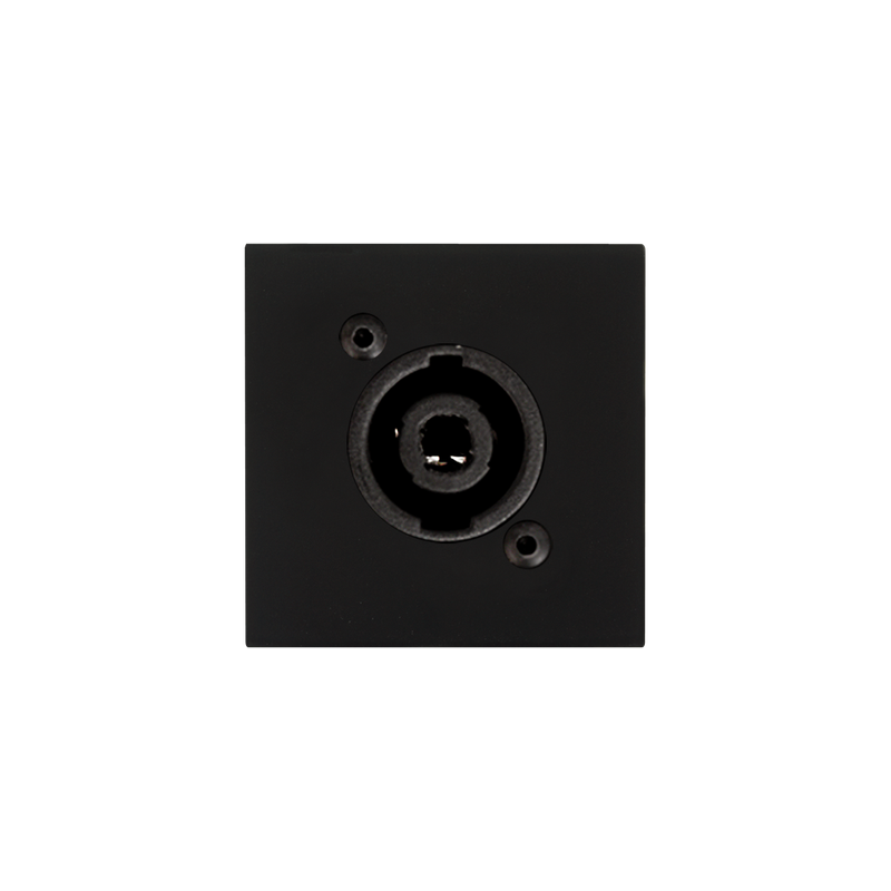 Caymon CP45SPE, Speakon Panel, Sort