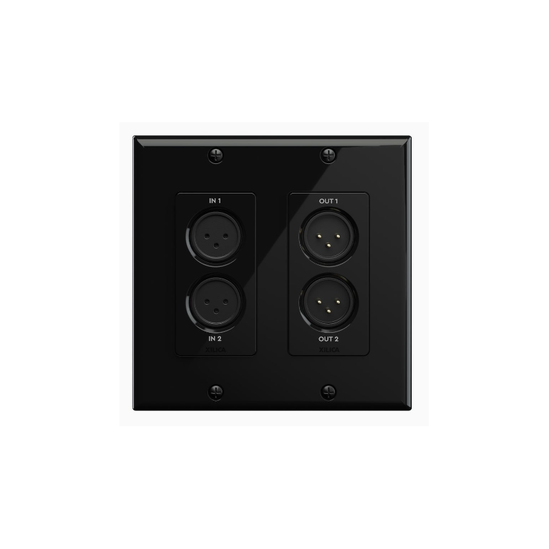 [112651] Xilica GIO XLR veggpanel m/Dante™