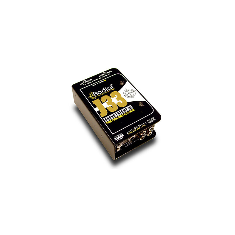 Radial J33 Turntable Direct Box