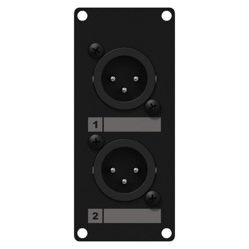 Caymon Casy 1 space with 2 x XLR male