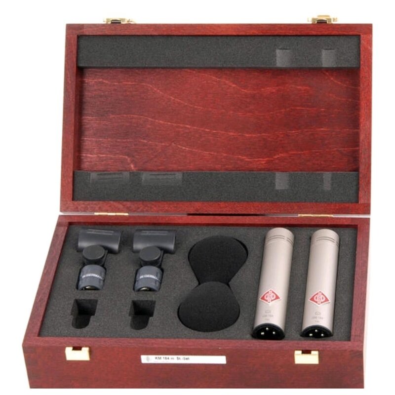 [8524] Neumann KM 184 Stereoset Nikkel