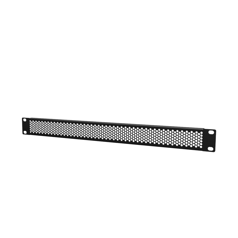 Caymon 1 unit perforert blindplate sort