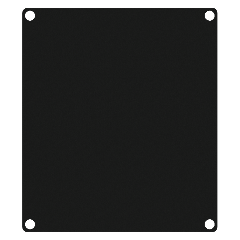 Caymon Casy 2 space closed blind plate