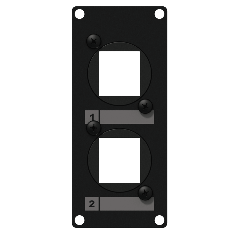 Caymon Casy 1 space cover plate Keystone