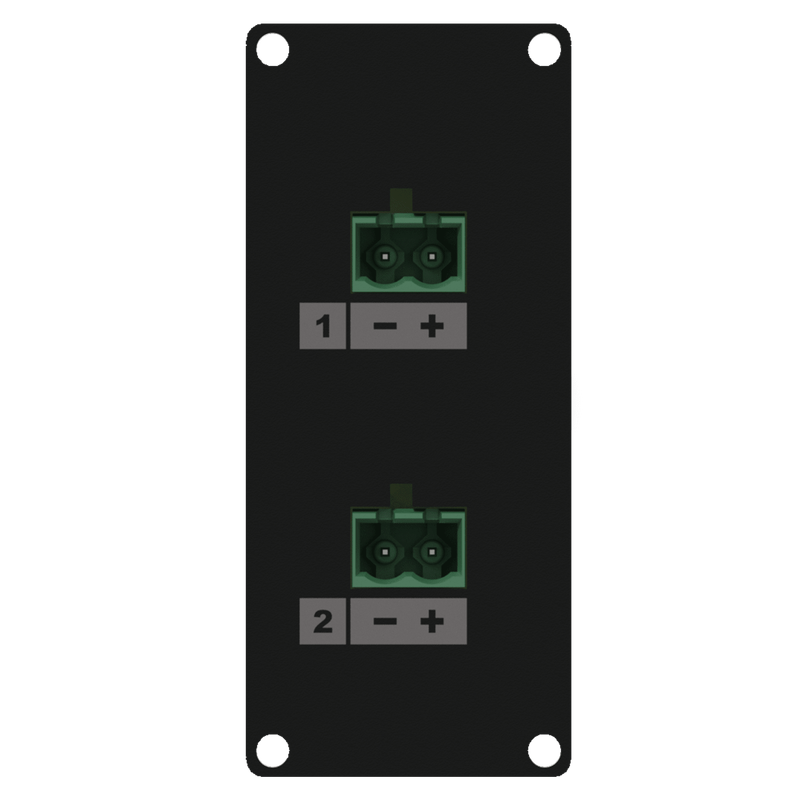 Caymon Casy 1 space 2x 2pin terminal