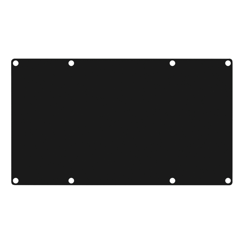 Caymon Casy 4 space closed blind plate