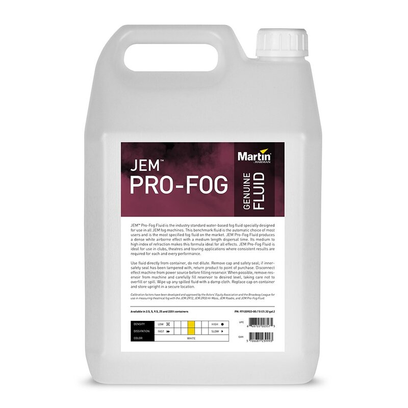 [97120922] Jem Pro-Fog Fluid 4x 5L