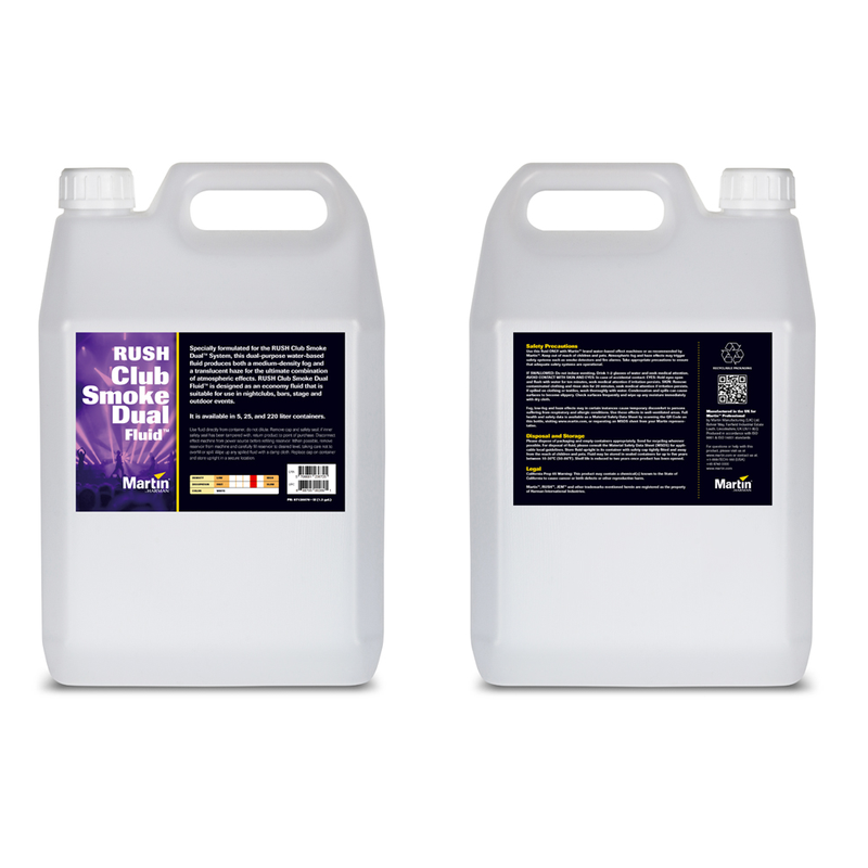 [97120070] Martin RUSH Club Smoke Dual fluid 4x5L