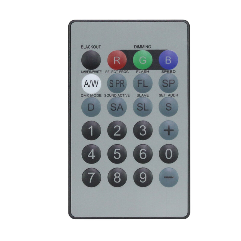 [113017] LEDJ Remote IR for LEDJ RGBW/RGBA