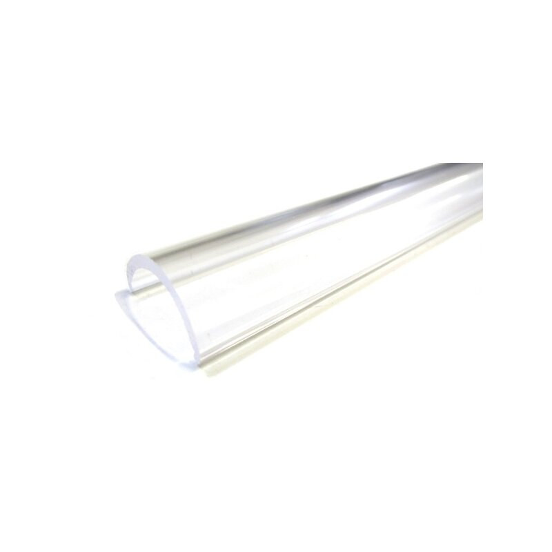 [91182] InventDesign Profilcap Halfround Clear
