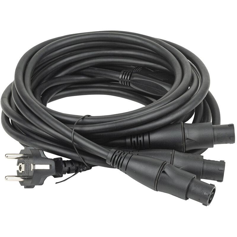 [115105] FS Powercon True1 3-way Splitter 1m