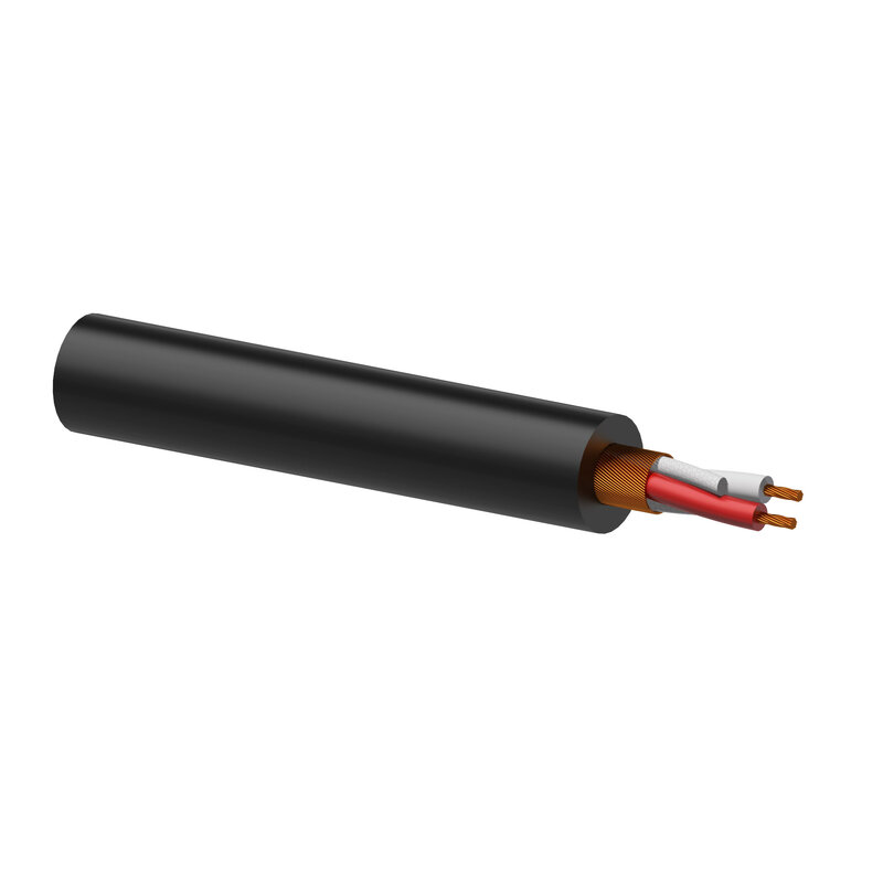 Procab MC305/5 Mikrofonkabel svart 500m