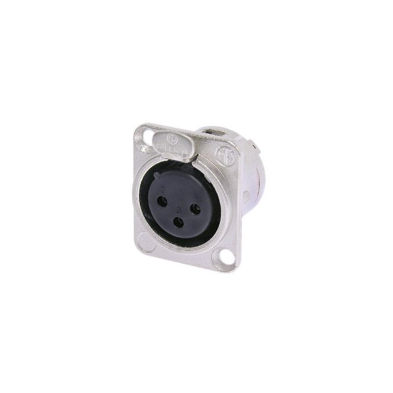 Neutrik 3pin XLR Hun for D-panel