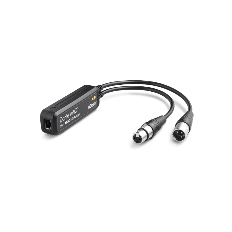 [ADP-AES3-AU-2X2] Audinate Dante AVIO AES3/EBU adapter
