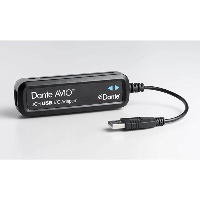 [ADP-USB-AU-2X2] Audinate Dante AVIO USB-A 2ch adapter