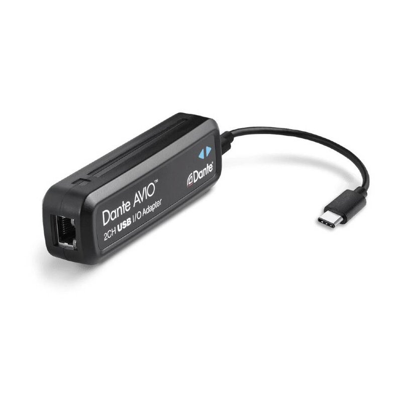[ADP-USBC-AU-2X2] Audinate Dante AVIO USB-C 2ch adapter
