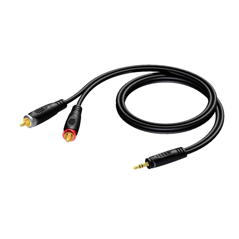 [CLA711/3] Procab CLA711/3 minijack-2x Rca 3m