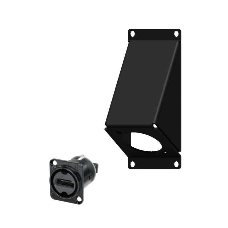 [CASY153/B] Caymon Casy Neutrik HDMI 2.0 Vinklet