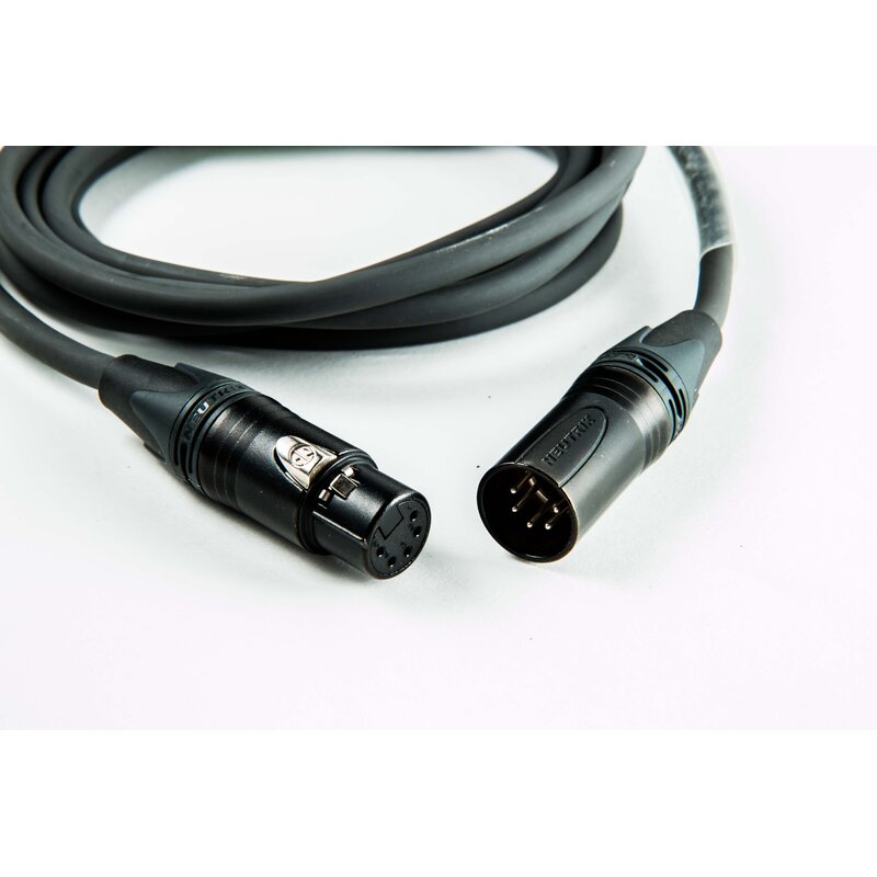 Procab PRD955, DMX-kabel, 1,5M 5pin