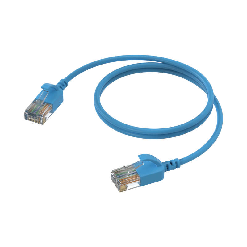 Procab CSD560, CAT6A, blå, 1.5m