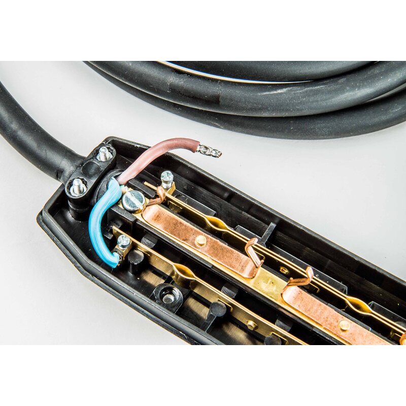 [FS215/10] FS Strømkabel 10m 3x1,5mm m/2 veis forg.