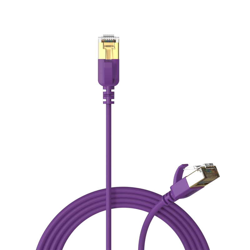 [CSD570V/0.3] Procab CSD570, CAT7, lilla, 0.3m