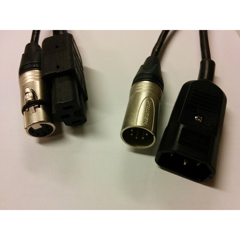 FS Hybrid DMX XLR/EURO, 3pin - 10m