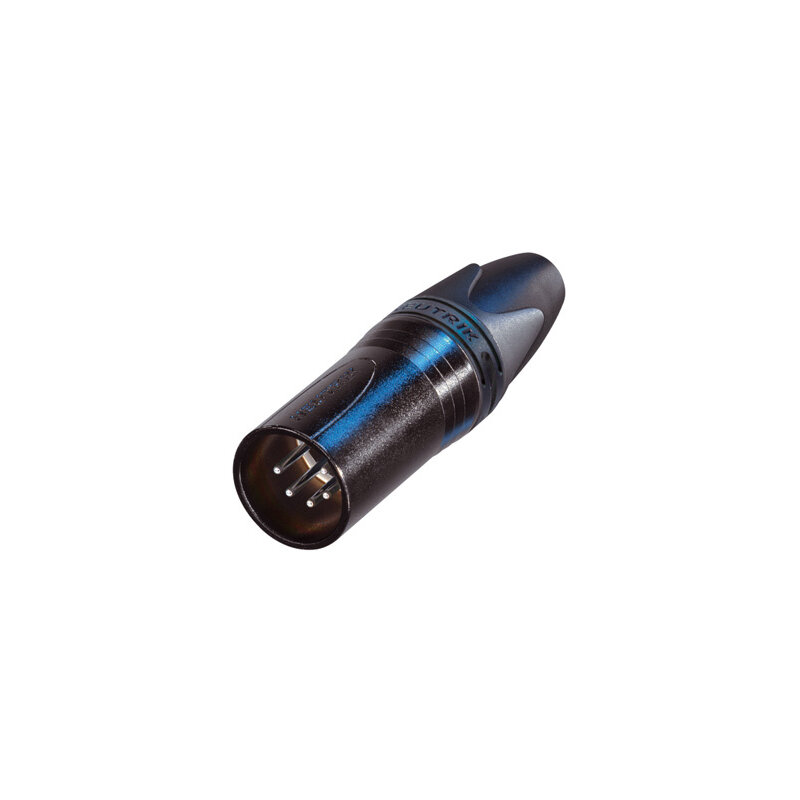 [NC5MXX-BAG] Neutrik 5 pin XLR Han - Sort