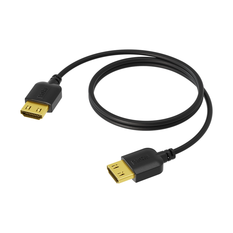 Procab CSV210 Slimline cable, HDMI 2.0