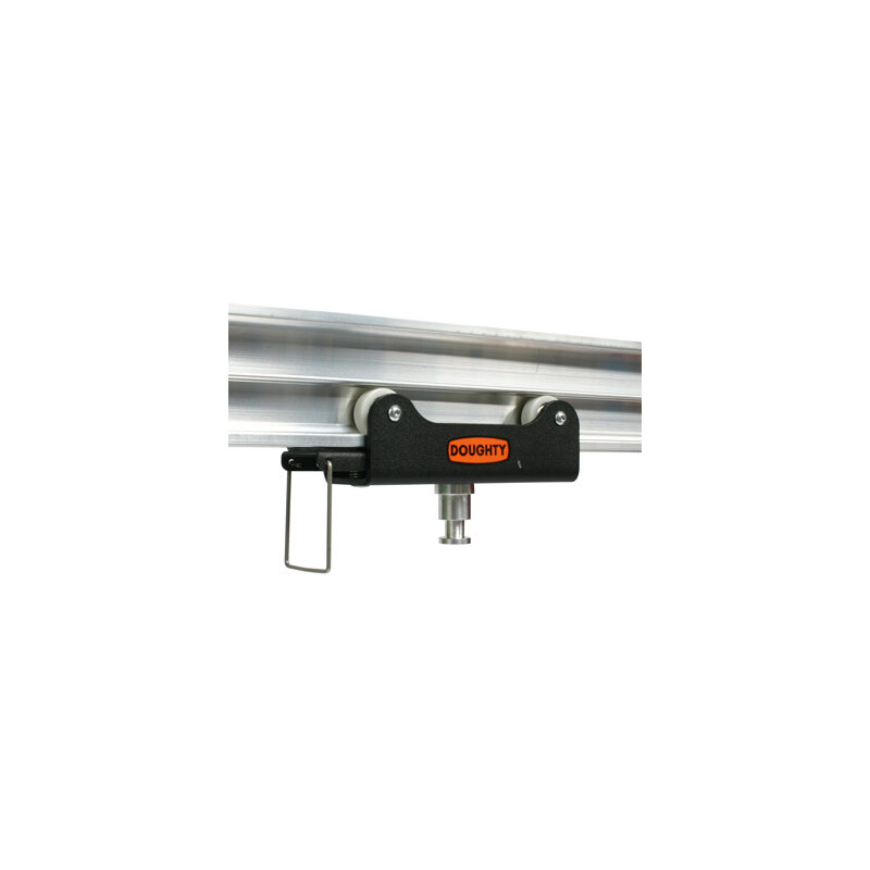 [T84186] Doughty Studio Rail 4hjul, 16mm Spigott