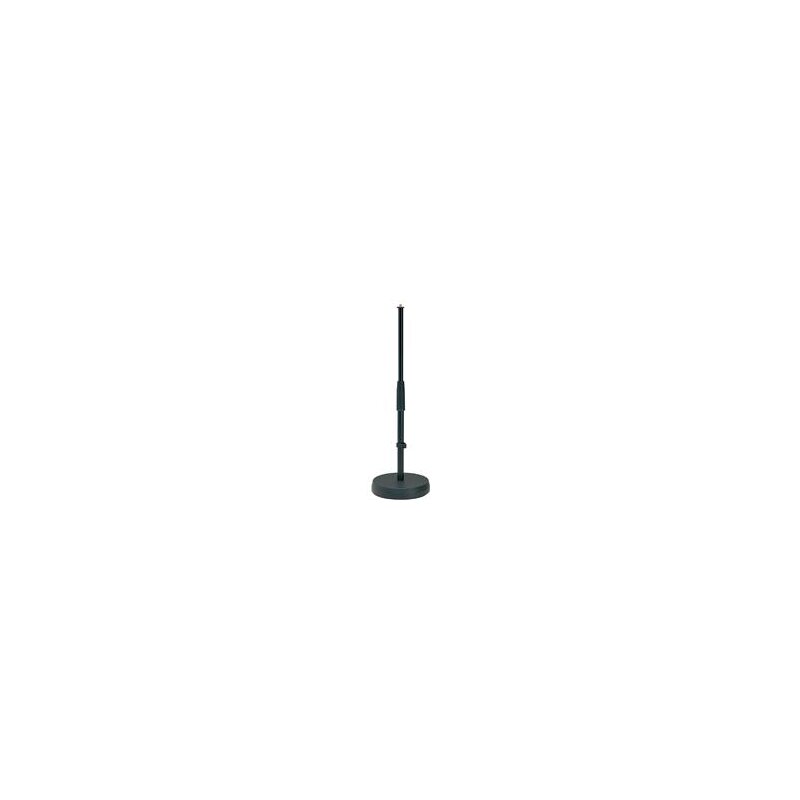 [2330030055] K&M 233 Mikrofonstativ lavt rund fot