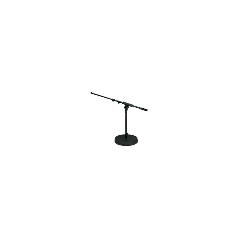 [2596030055] K&M 25960 Lavt Mikrofonstativ m/rund fot