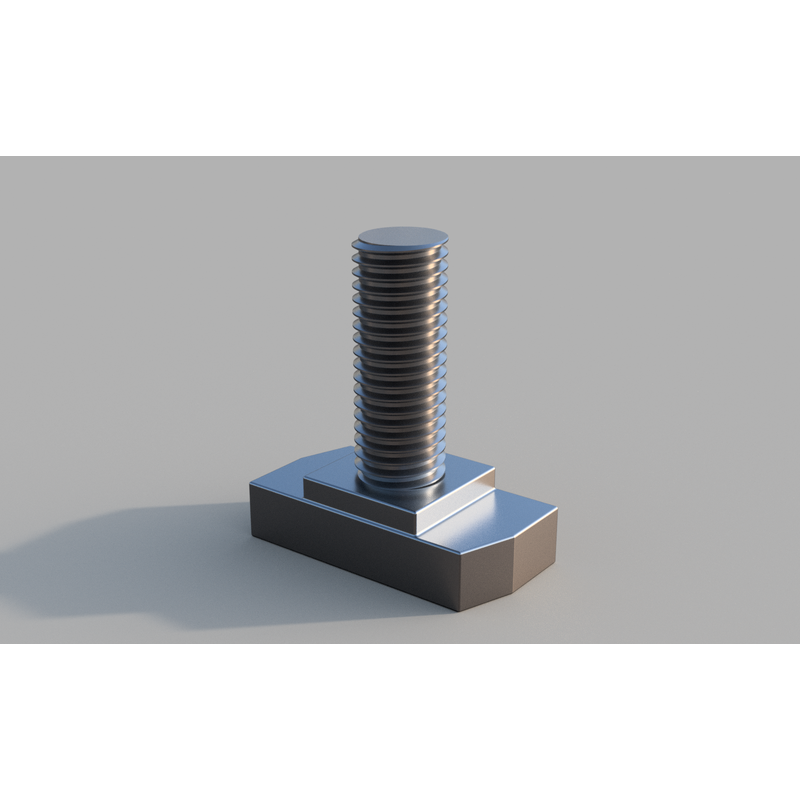 [112482] FlexRail Bolt med T-hode og M8 mutter