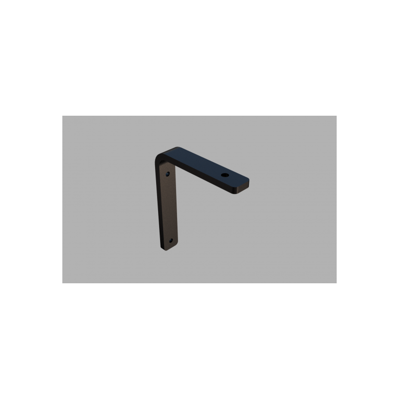 [112025] FlexRail veggbrakett L-shape 8mm stål