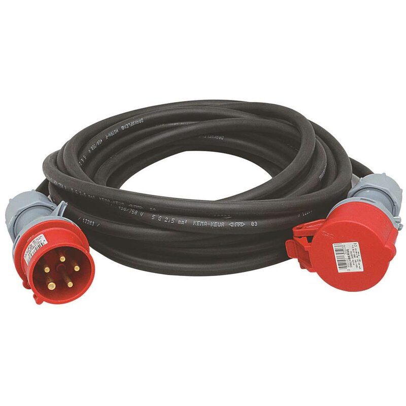 [113000] FS Skjøtekabel 400V 3-fas 32A 5m IP44