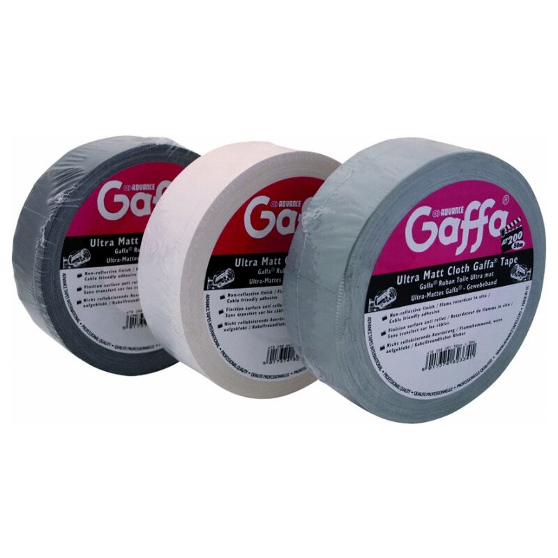 Gaffa AT200 Scenetape 50mm 50m Svart