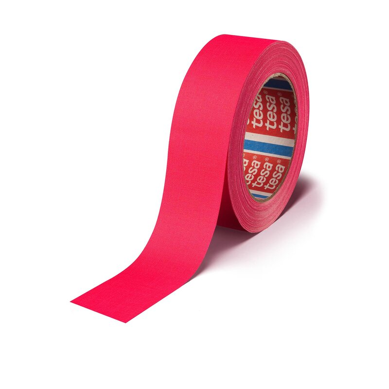 [04671-00051-10-TE] Tesa 4671 19mmx25m Fluoriserende rosa