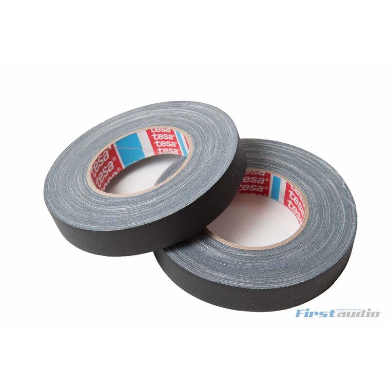 [04671-00038-00] Tesa 4671, Sort - 25mm