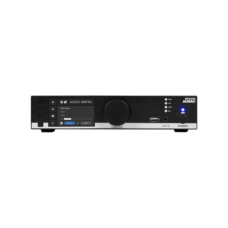 Audac MFA208 Multifunksjon forsterker